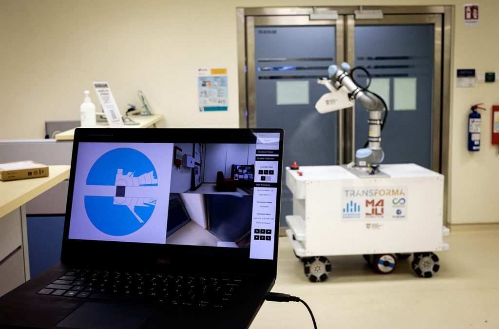 Singapura testa robô de limpeza contra o coronavírus